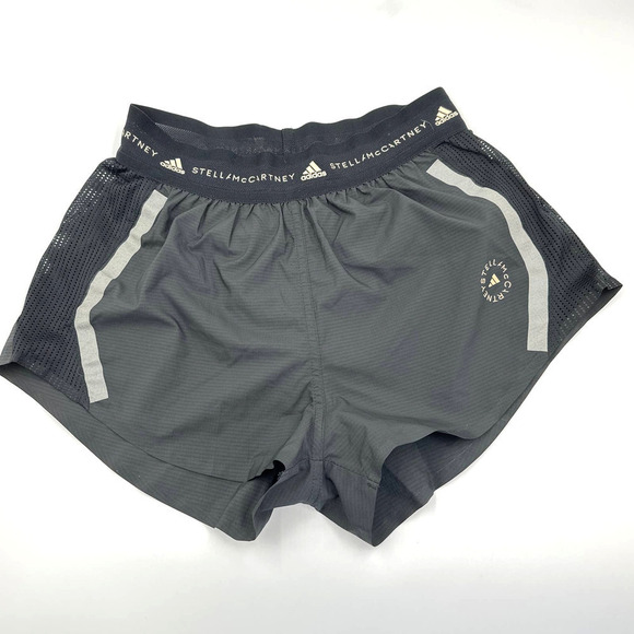 Adidas by Stella McCartney TruePace Multipurpose Shorts sz XS black - Picture 4 of 10
